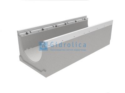 Лоток водоотводный бетонный коробчатый (СО-300мм), с оцинкованной насадкой КU 100.39,9 (30).33,5(26,5) - BGZ-V Лоток водоотводный бетонный коробчатый (СО-300мм), с оцинкованной насадкой КU 100.39,9 (30).33,5(26,5) - BGZ-V