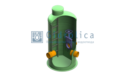 Gidrolica LOS-KK/колодец отбора проб/30/90