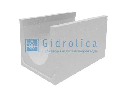 Лоток водоотводный бетонный коробчатый (СО-400мм)КU 100.54(40).47,5(39,5) - BGU-XL, № 5-0