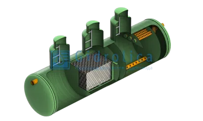 Gidrolica LOS-System 3/пескоотделитель-бензомаслоотделитель-сорбционный фильтр/40